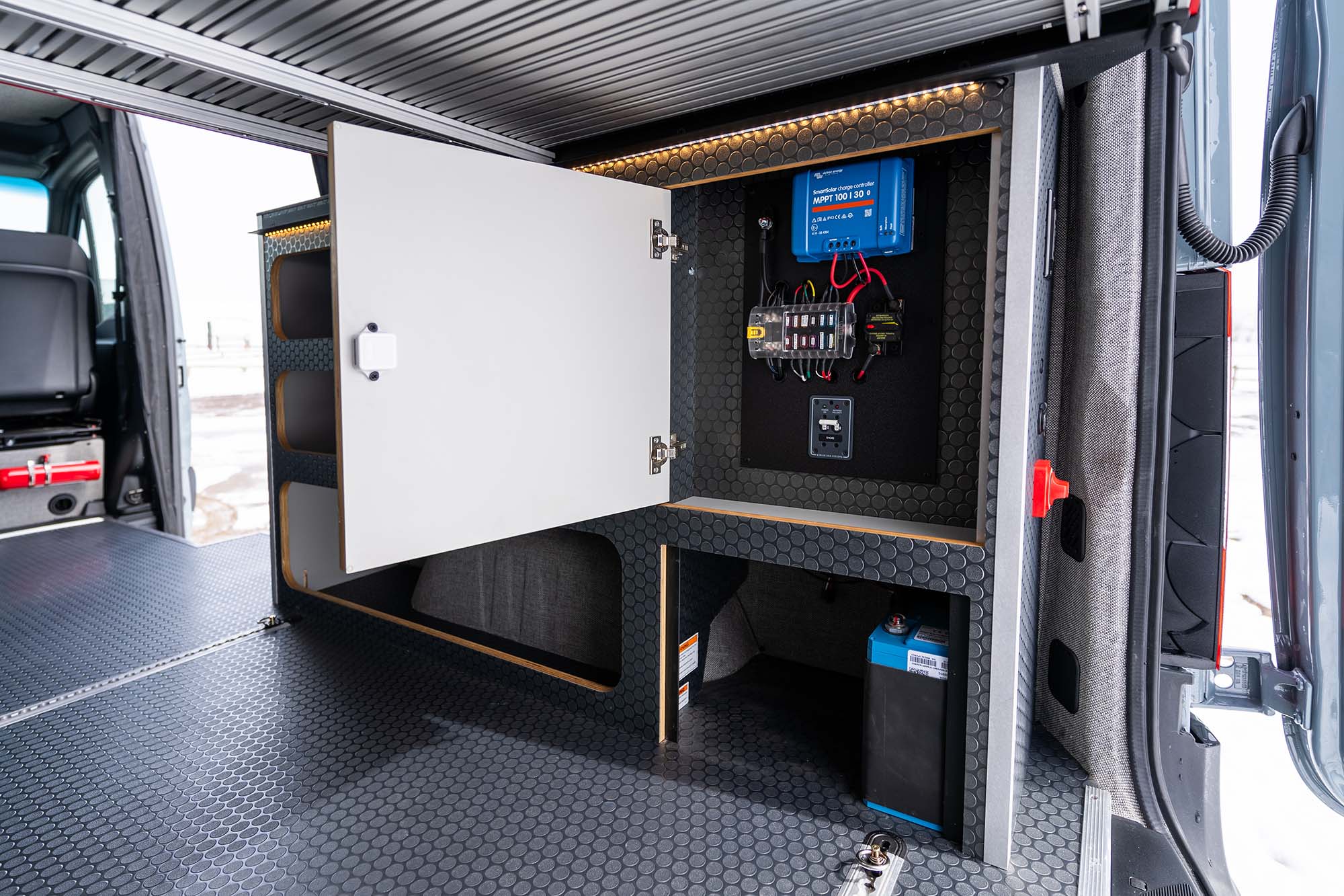 The EX3 camper van electrical system