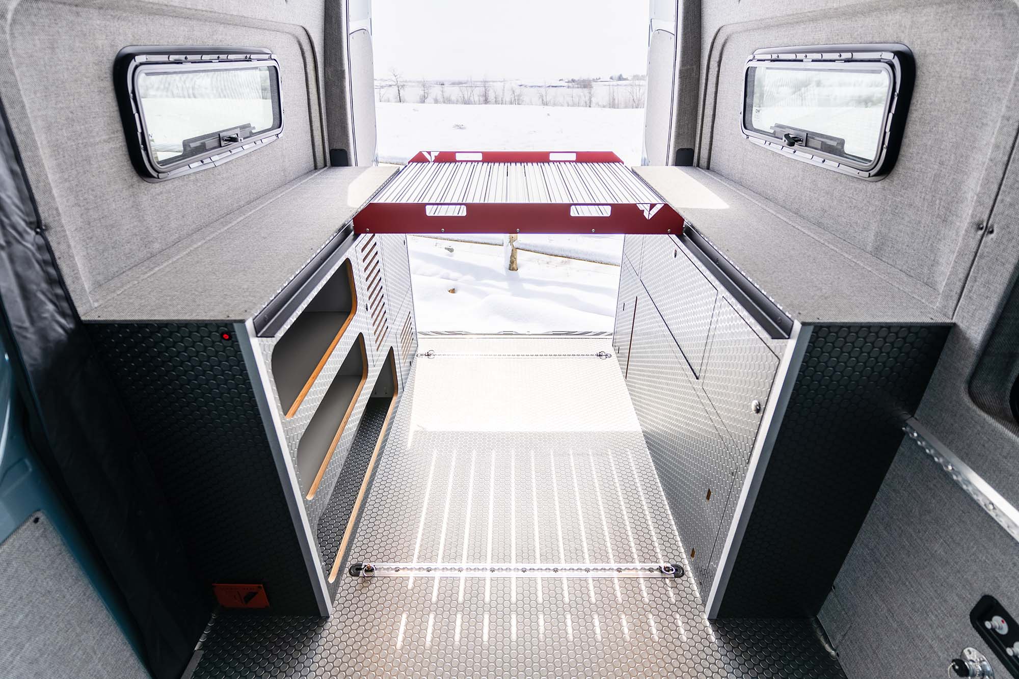 The Classic camper van Bi-Slide bed system