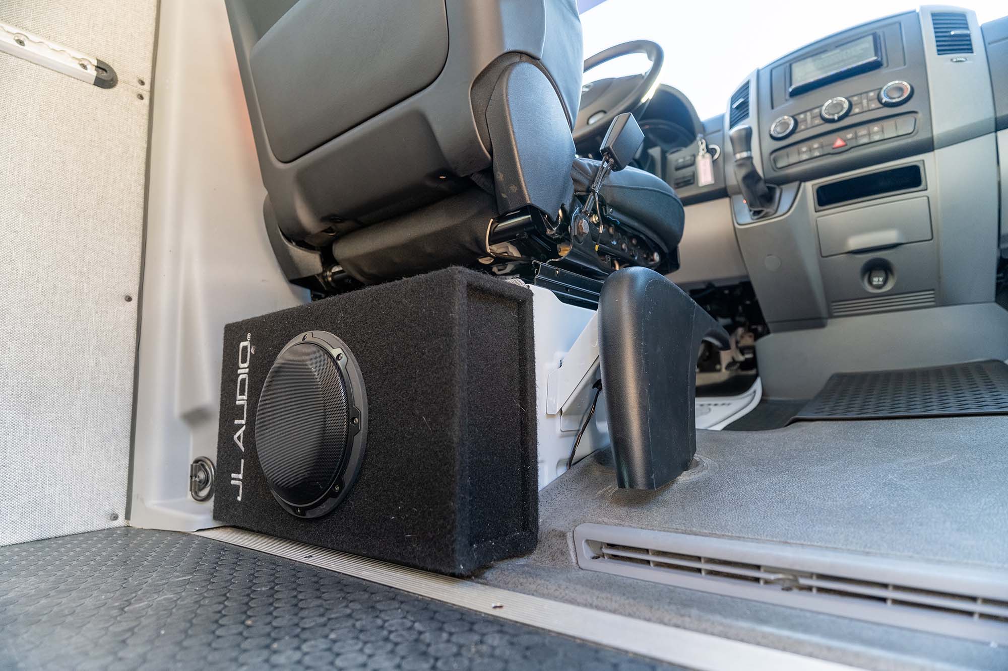Camper van galley