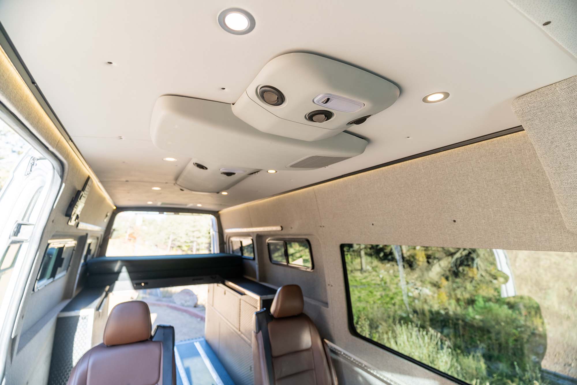 Camper van interior