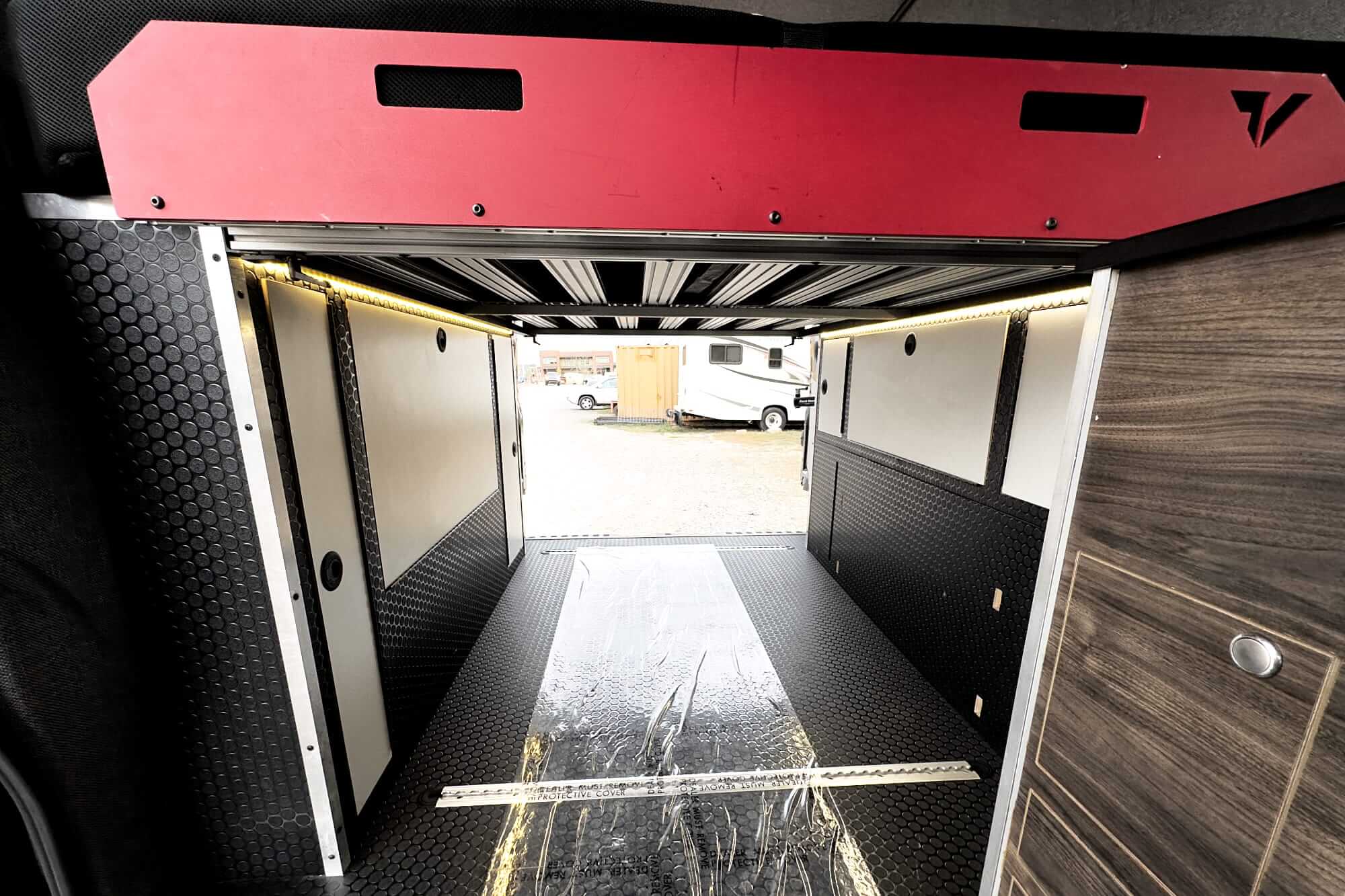Camper van garage