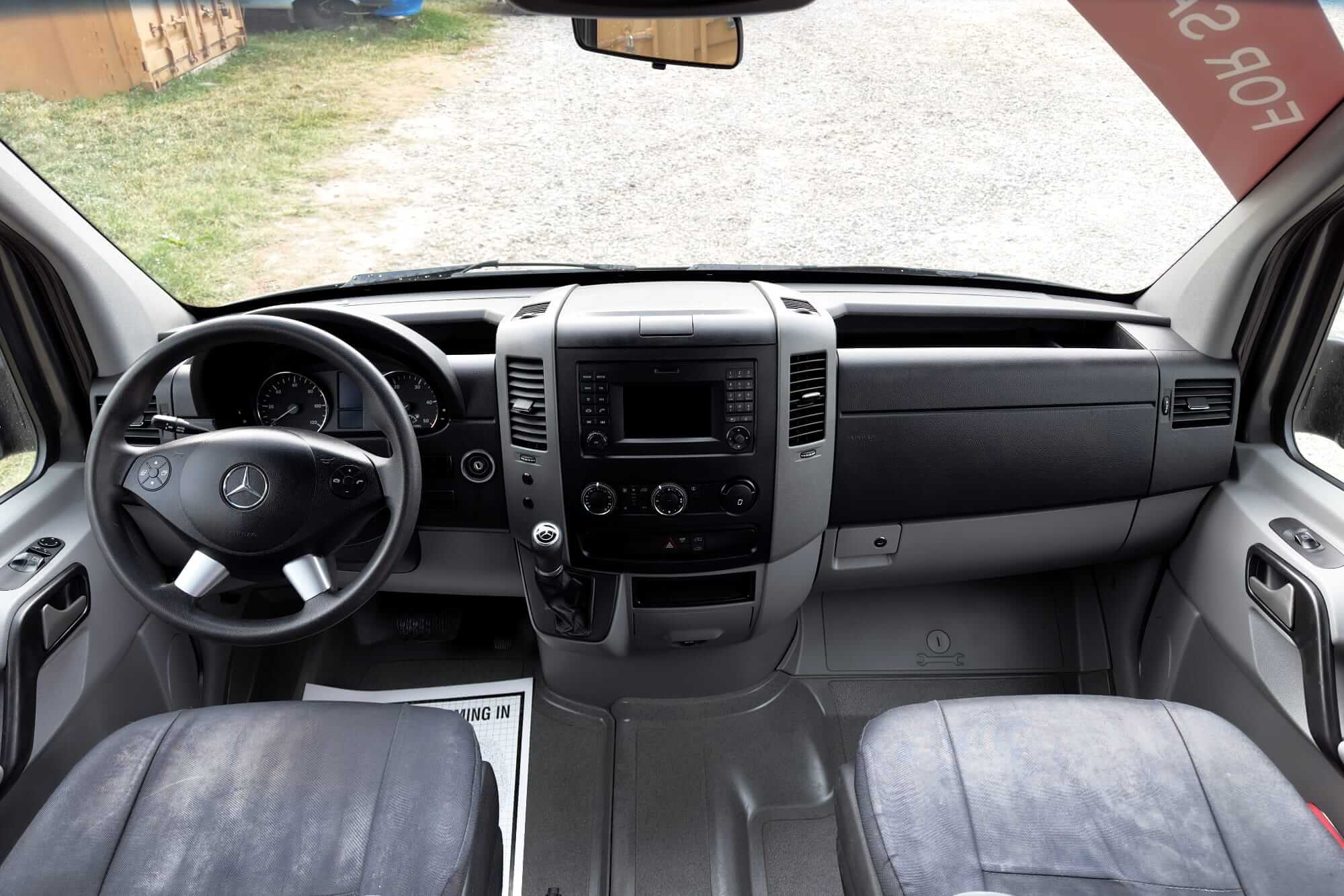 Camper van dash