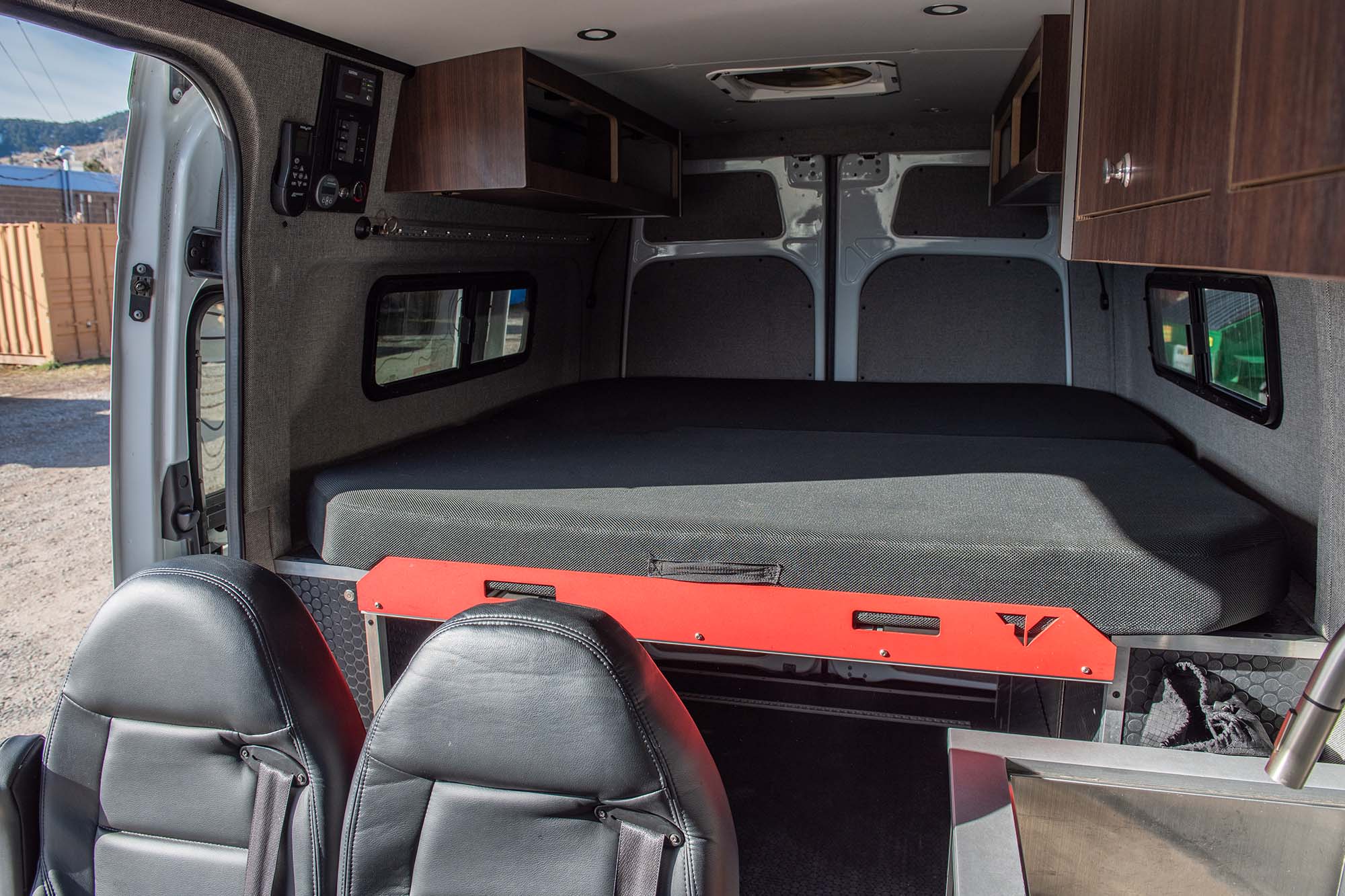 Camper van bed