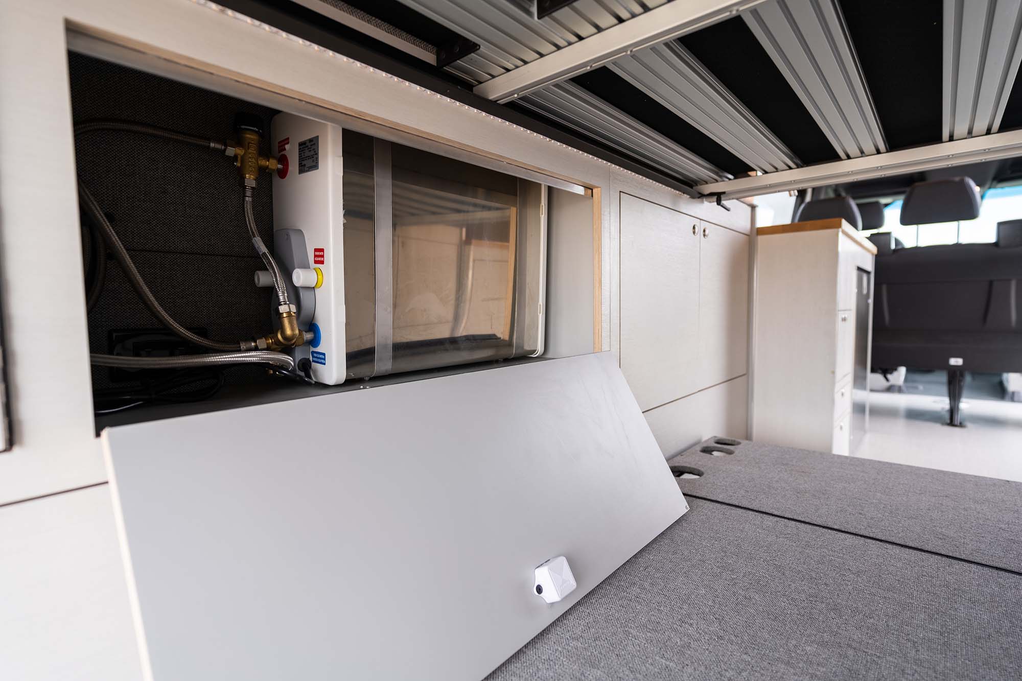 Camper van galley