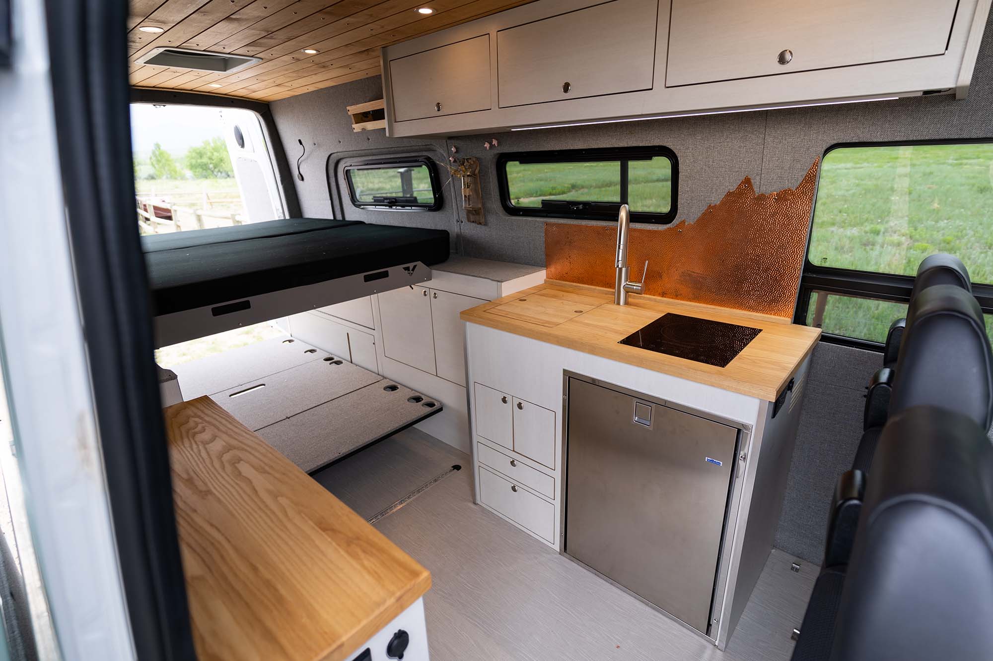 Camper van drawer