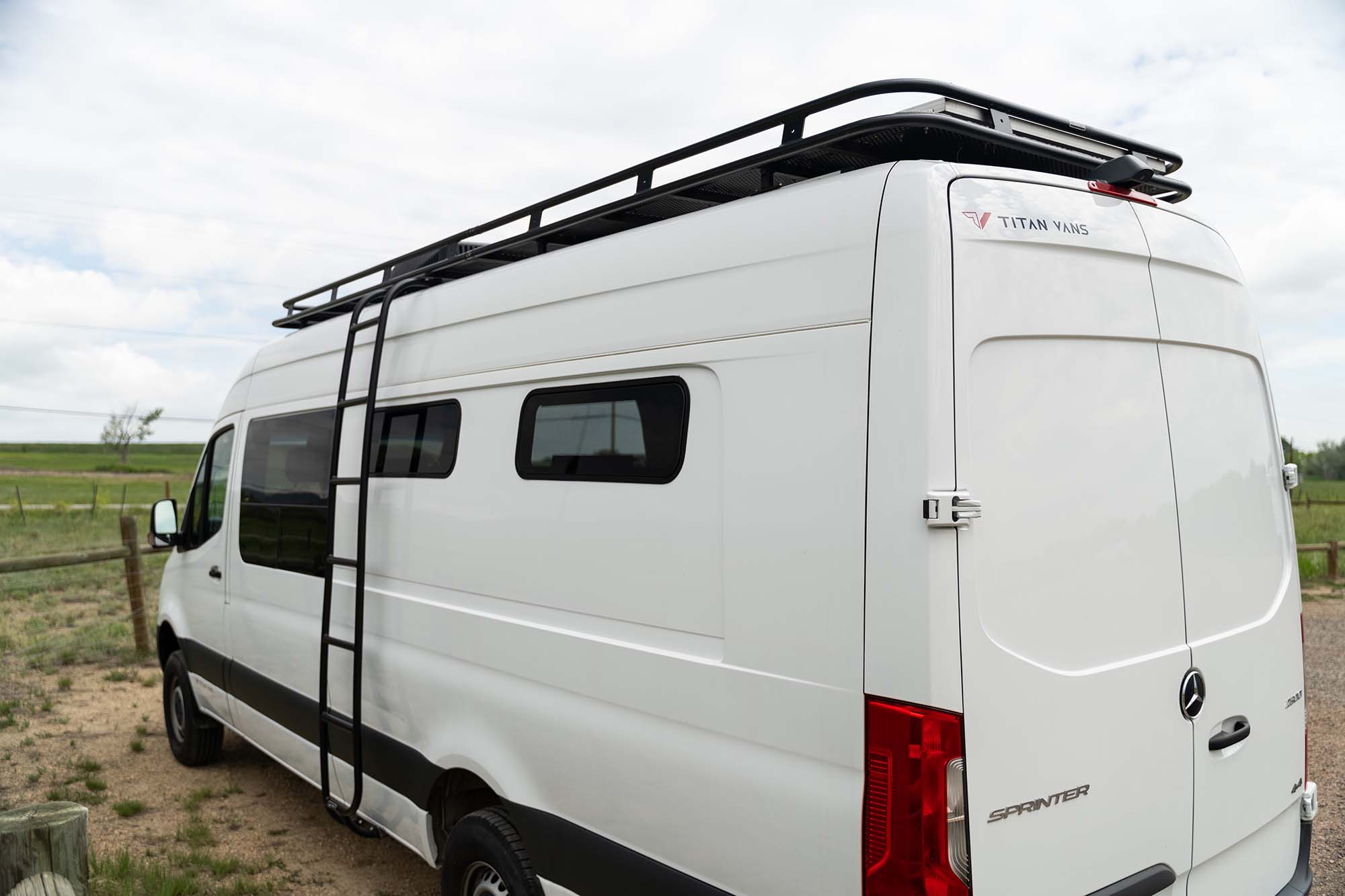 Camper van rear passenger