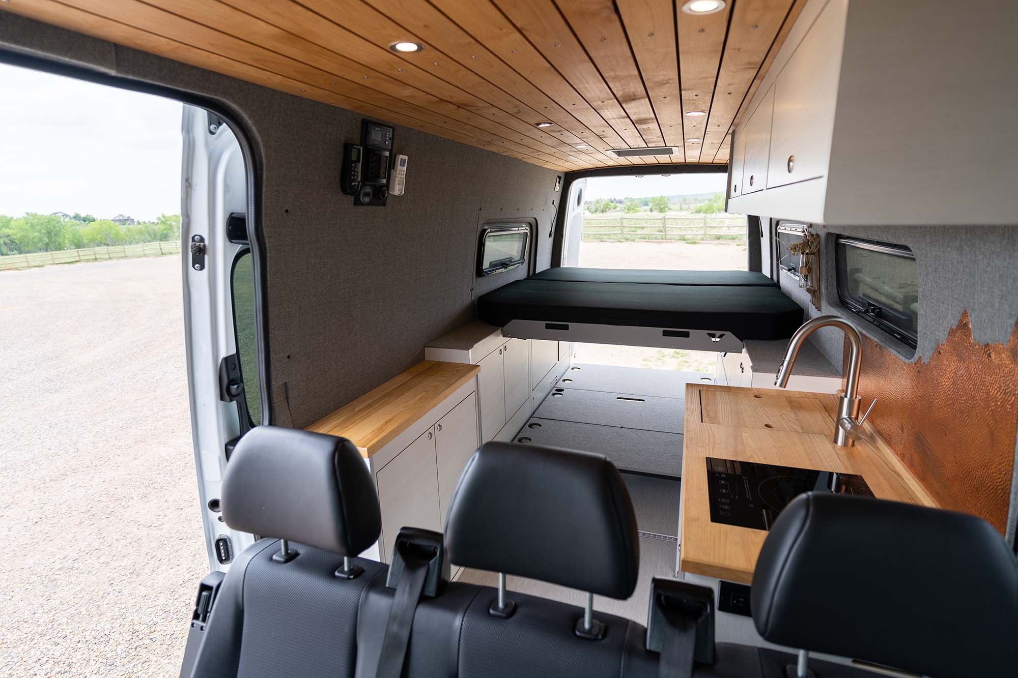 Camper van interior