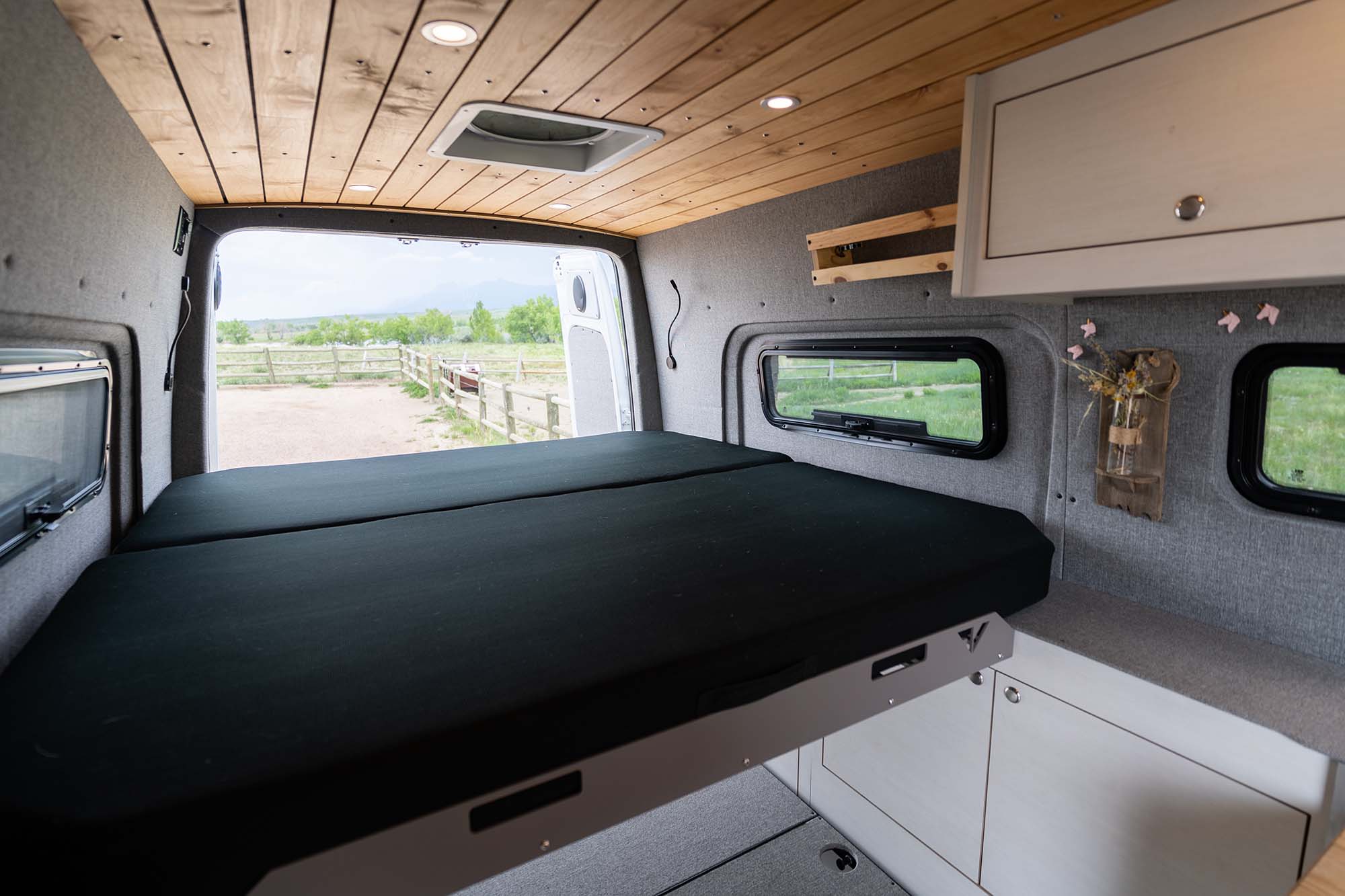 Camper van bed