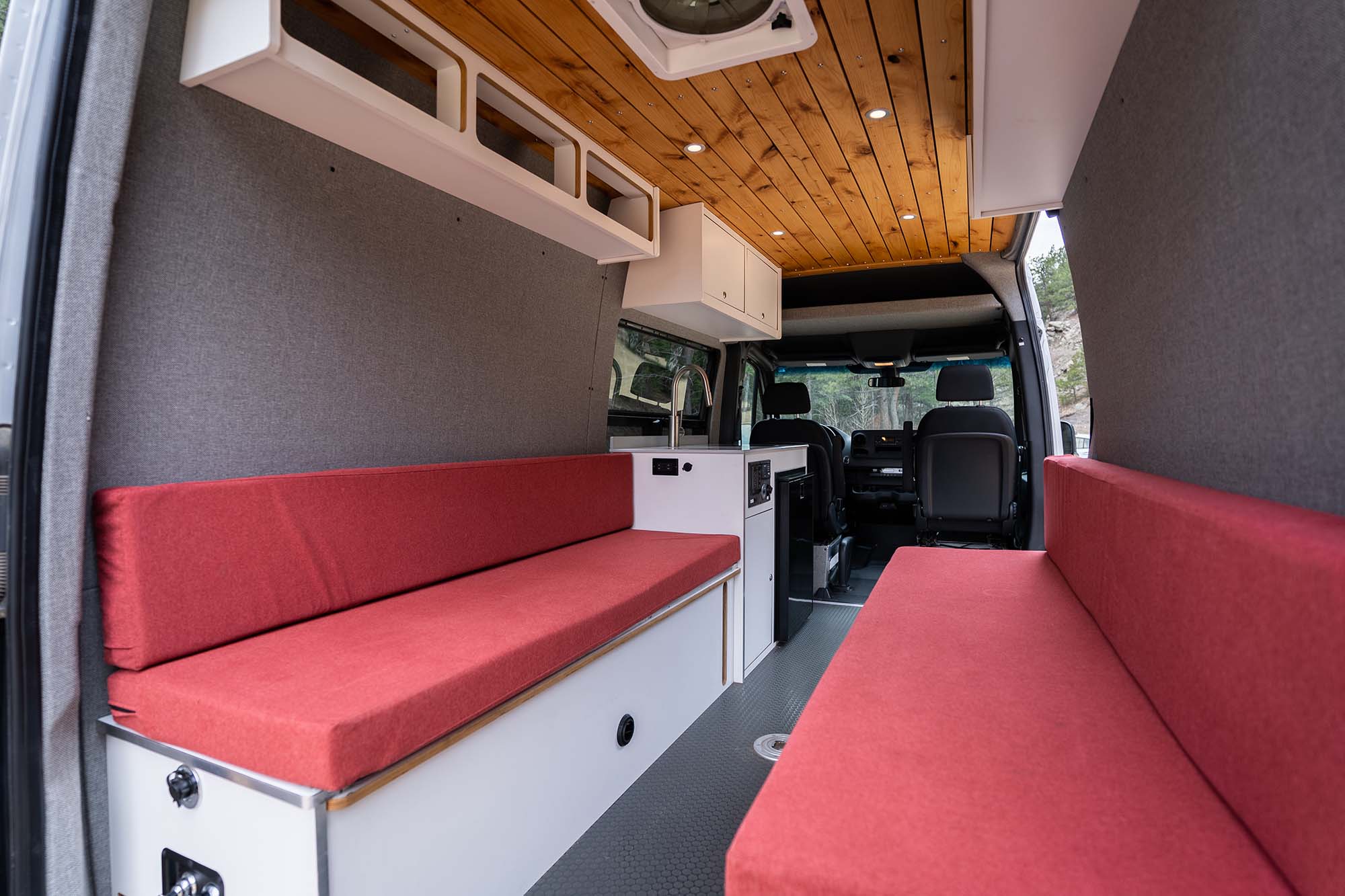 Camper van interior