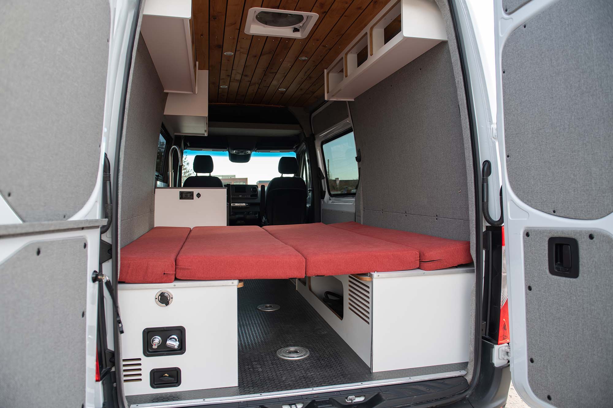 Camper van bed