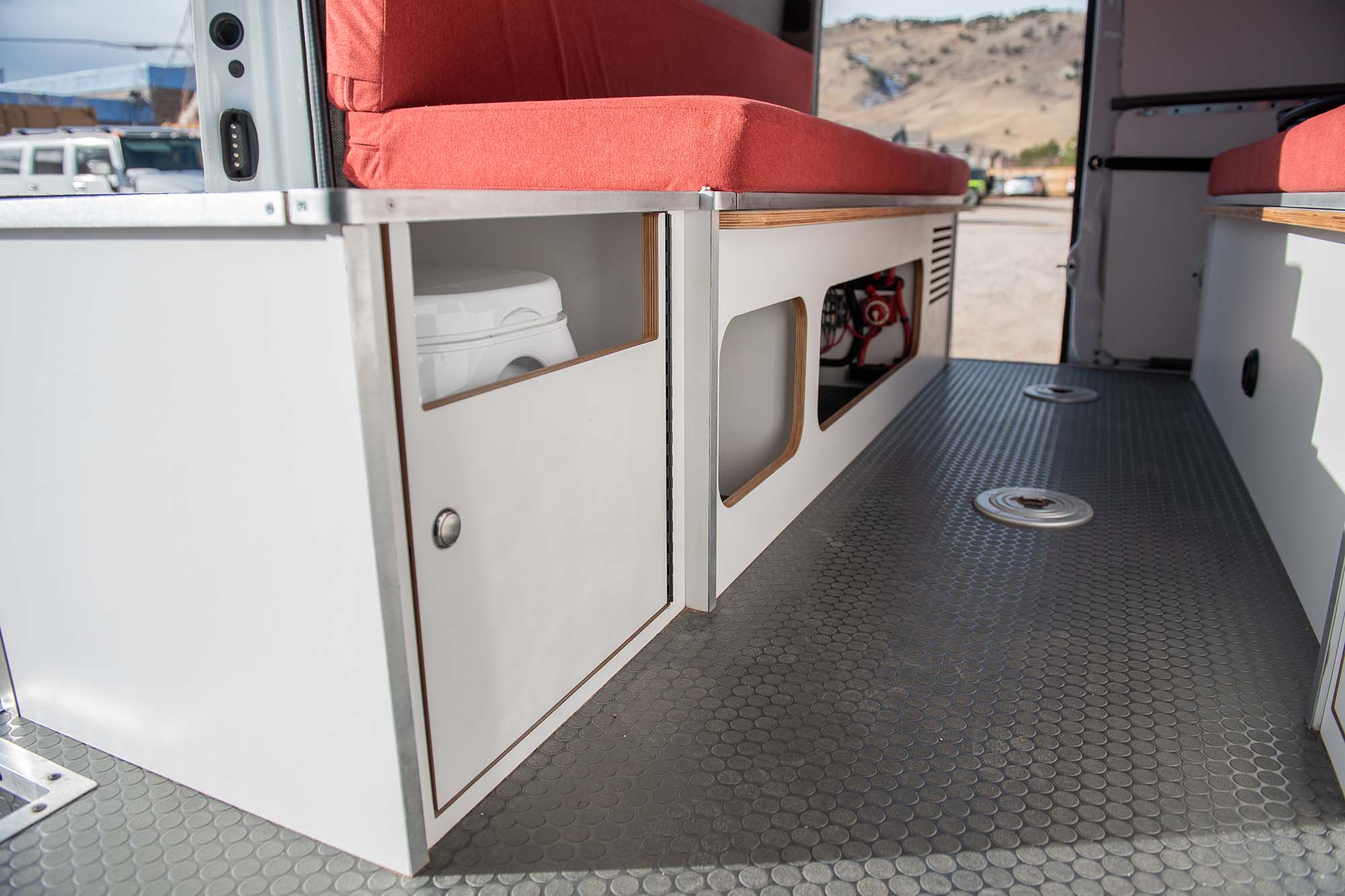 Camper van interior