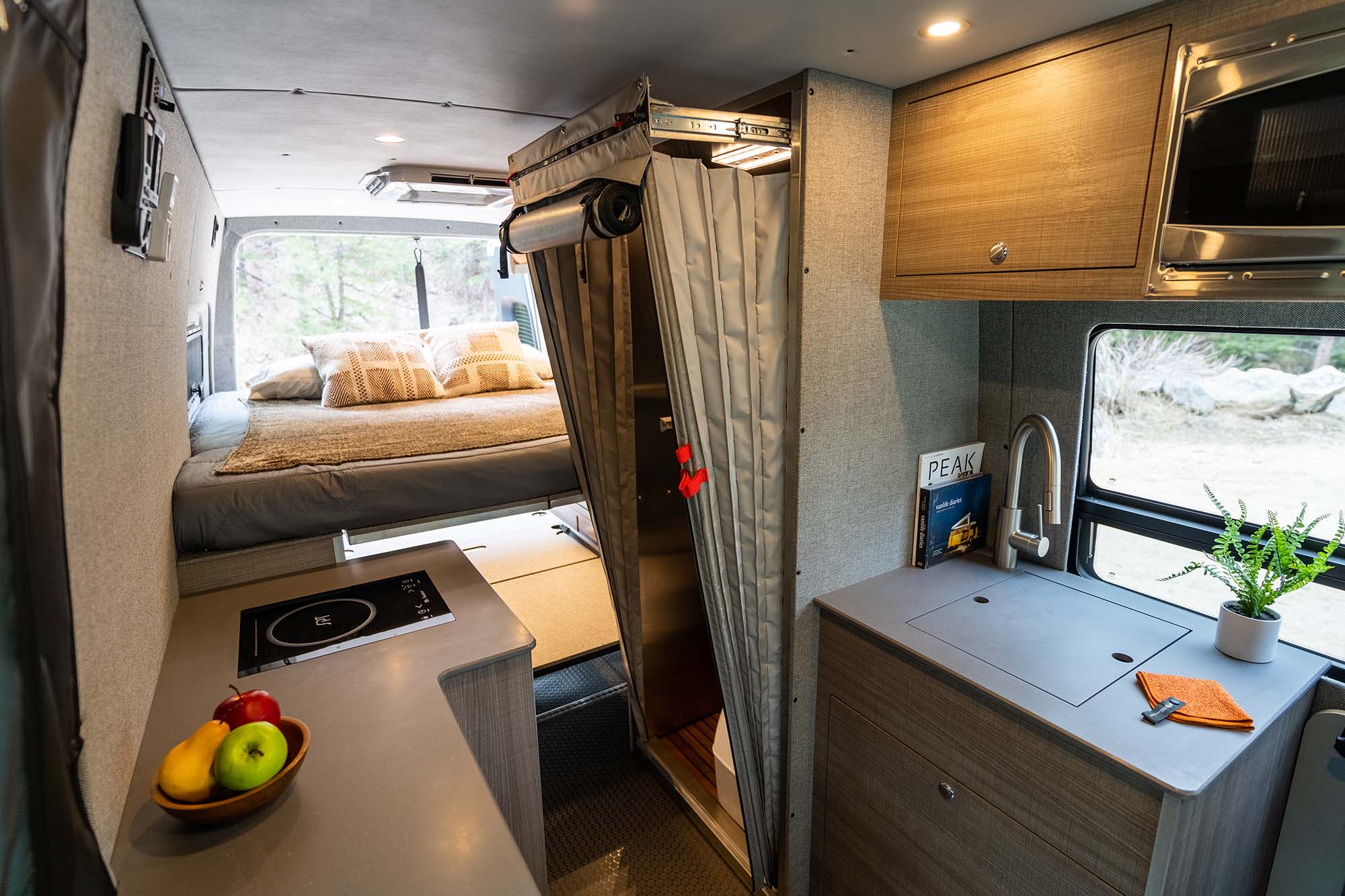 Camper van interior