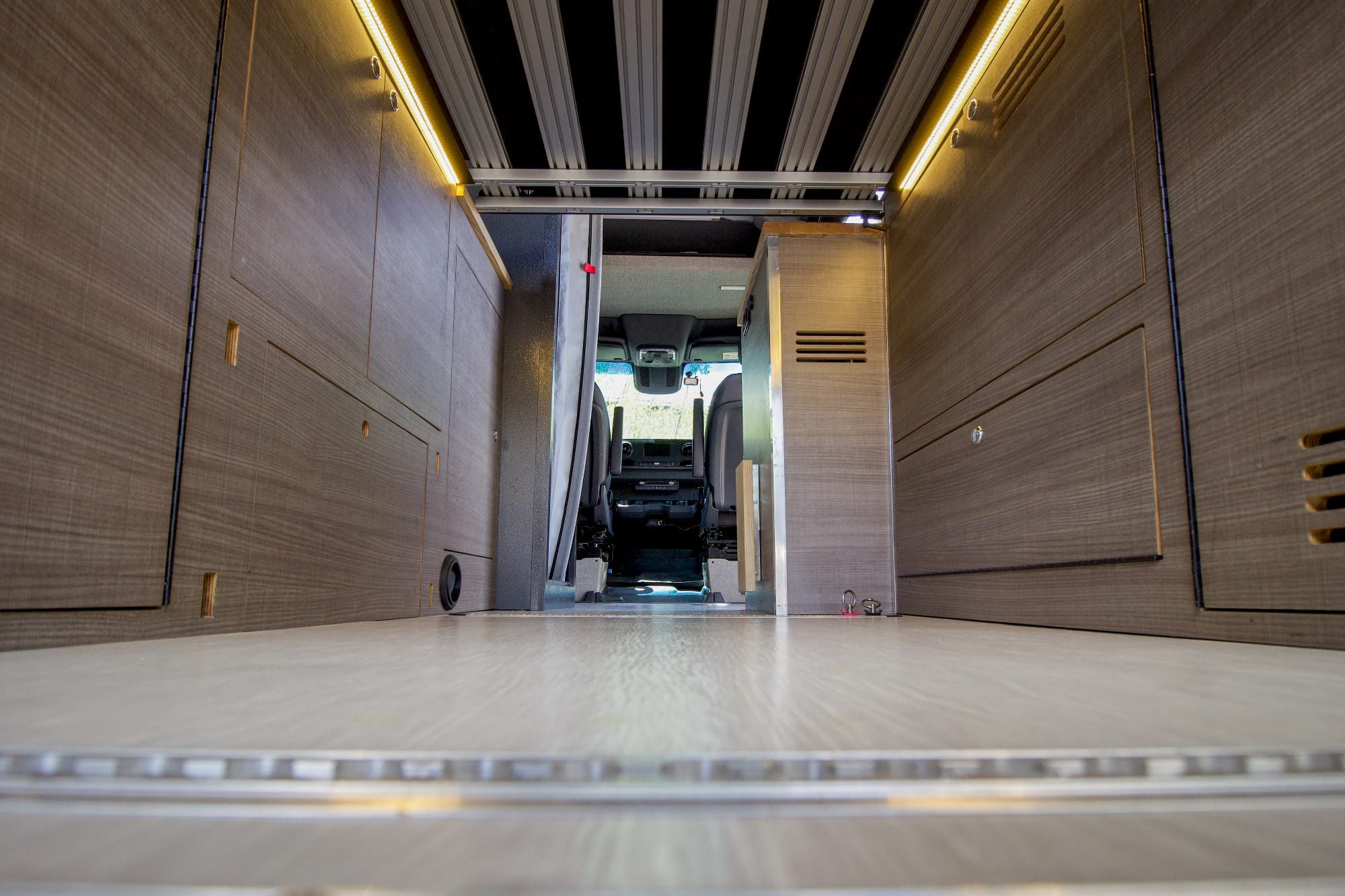 Camper van garage