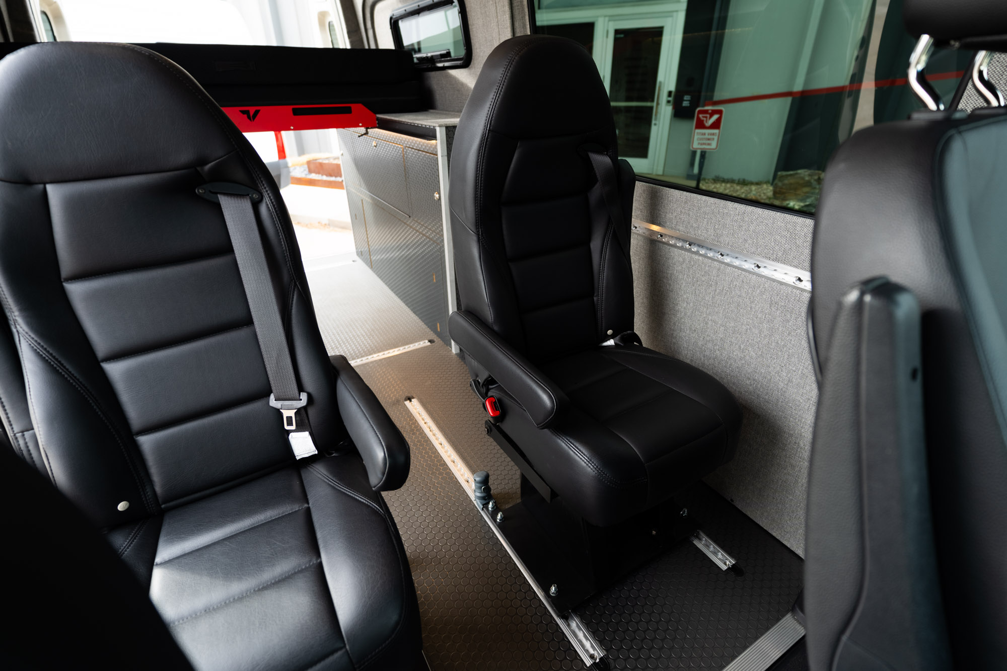 two camper van captain seats