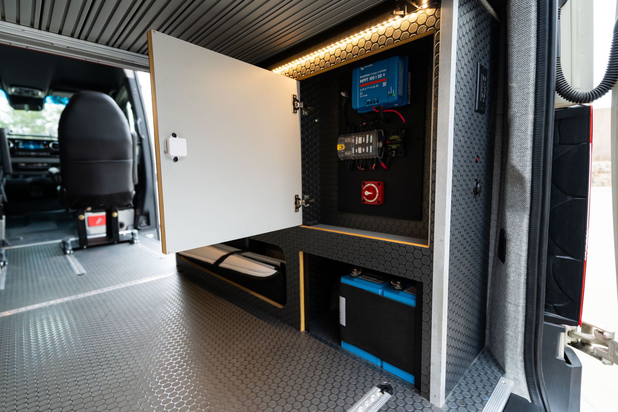 camper van EX3 electrical system