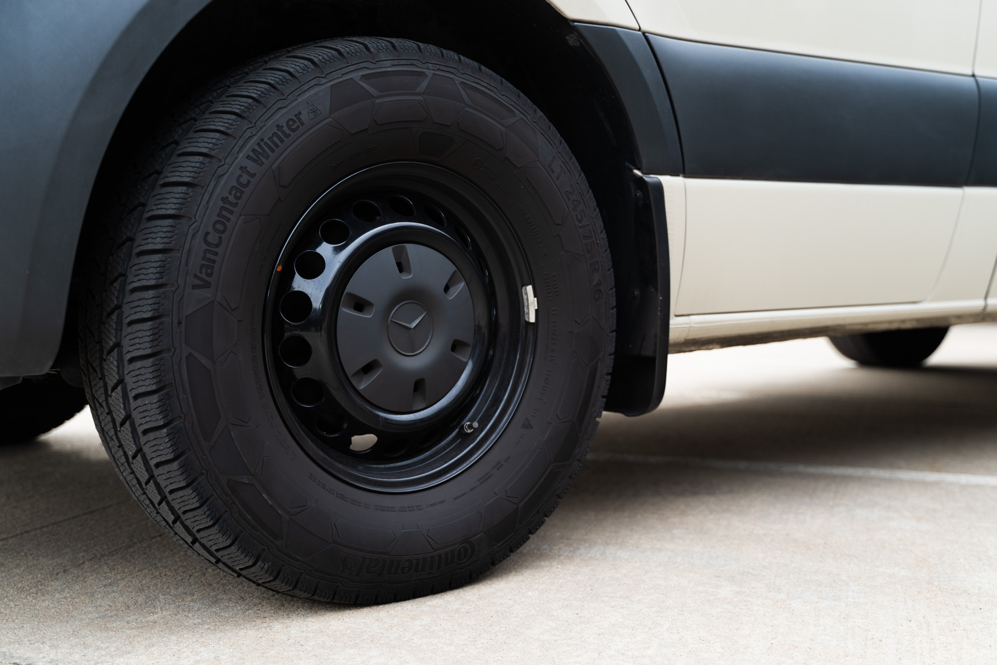 camper van wheel and tire