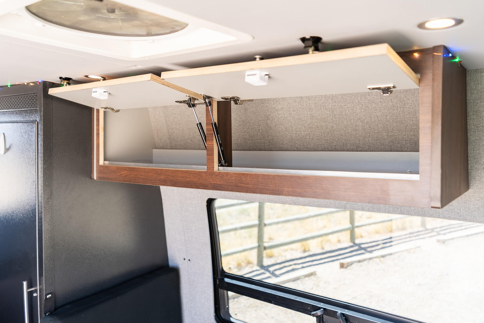 Camper van cabinet
