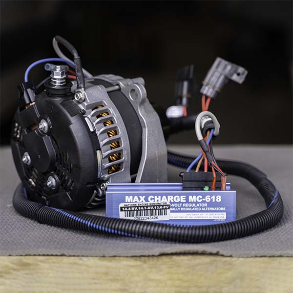 Secondary alternator for campervan