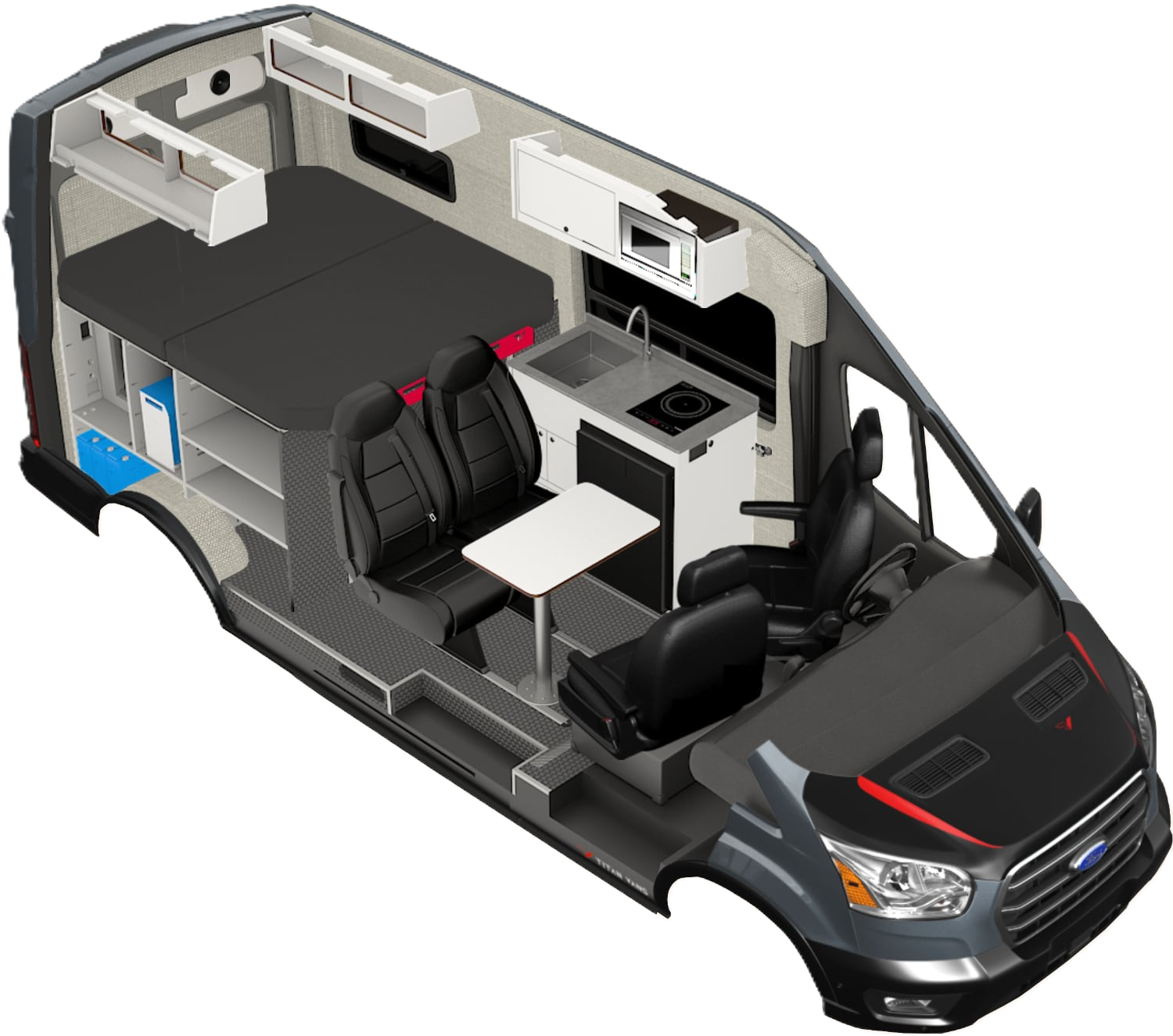 Classic 148 upgraded interior render