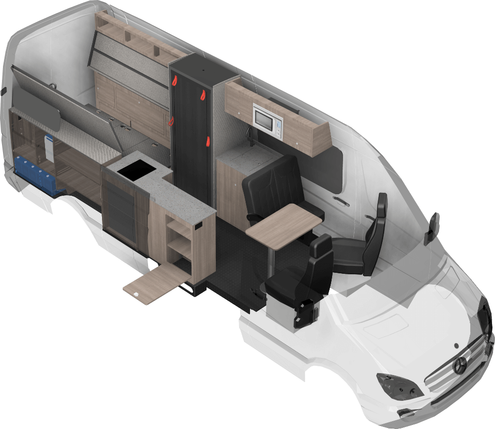 The Ultra Sprinter 170 Camper Van Conversion Model