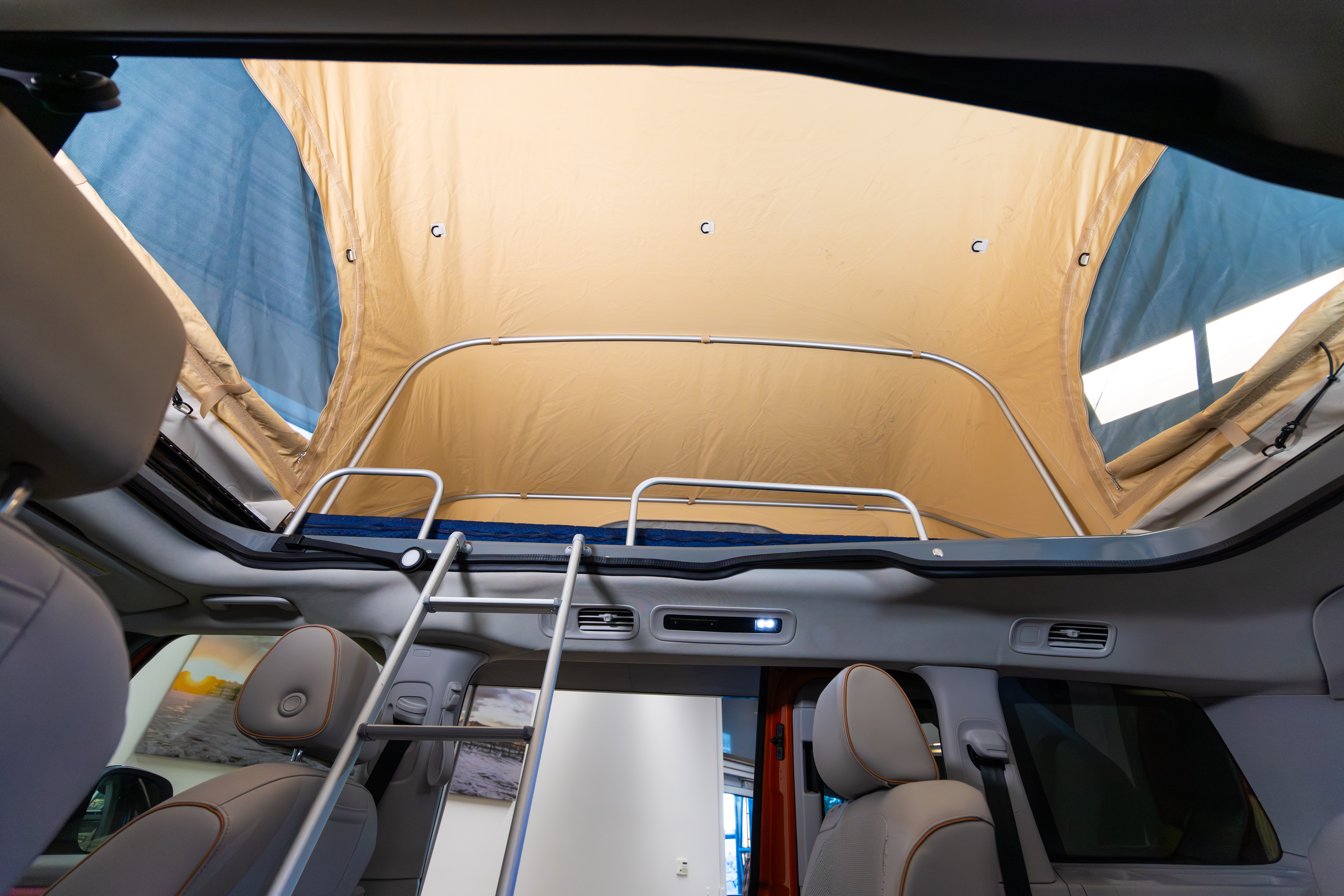 Volkswagen ID.Buzz pop top showroom image