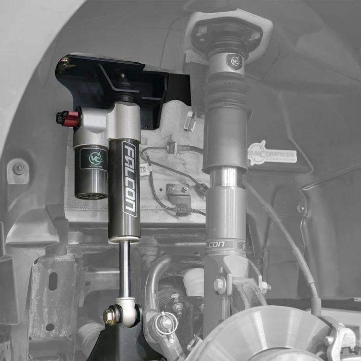 Front Shock Kit - Falcon 3.3 Fast Adjust - Sprinter 4WD (2015-Up 2500 and 3500) by Van Compass