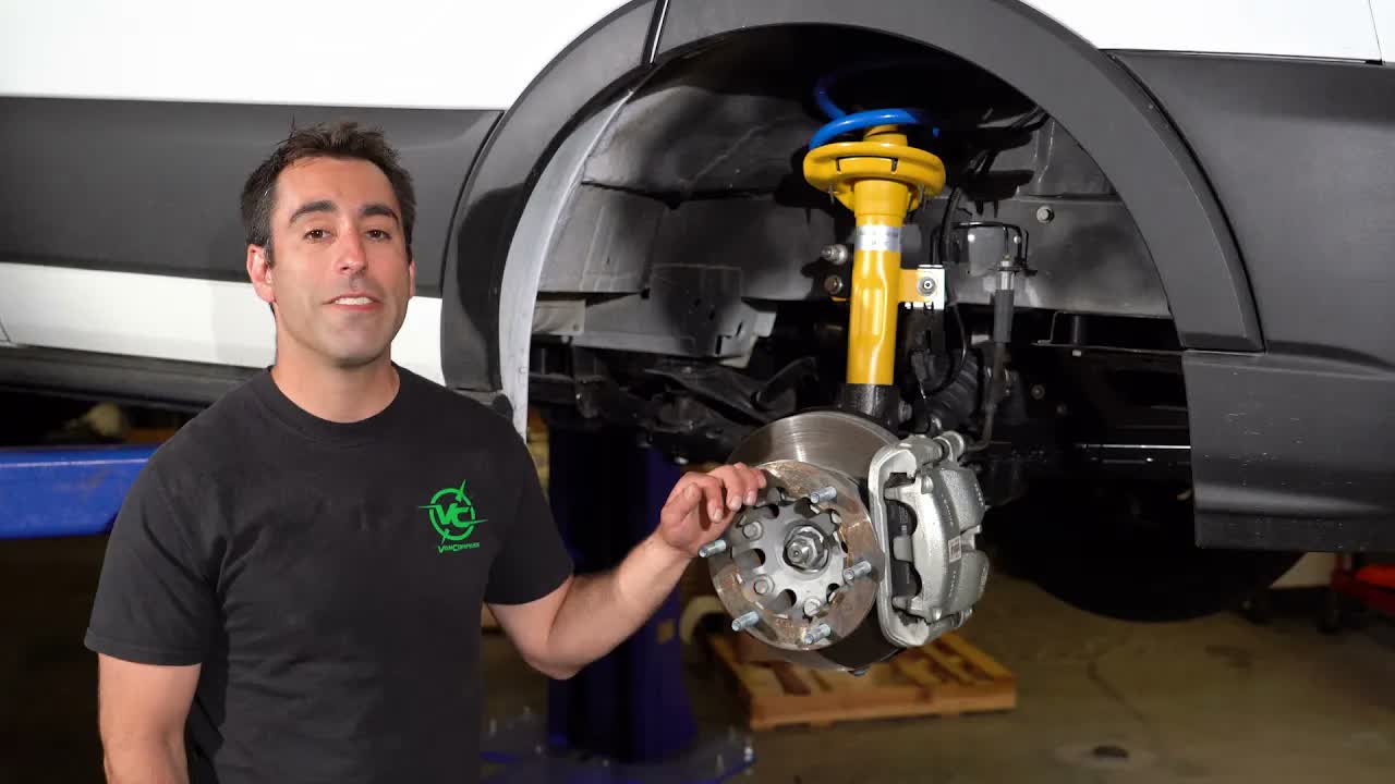 Van Compass Transit suspension and clearance upgrades