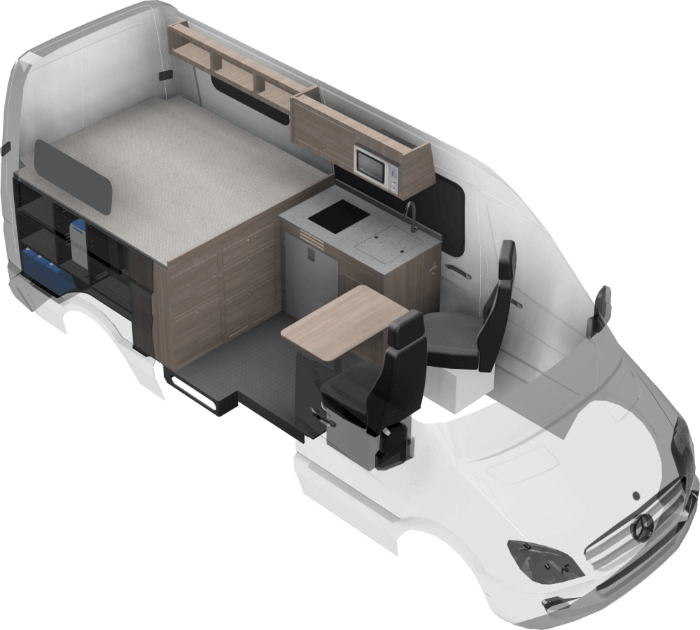 Kronos Camper Van with Upgrades
