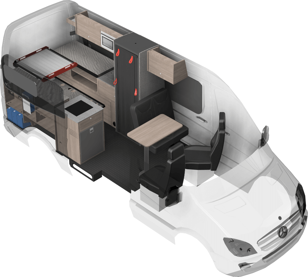 Ultra Camper Van with Upgrades